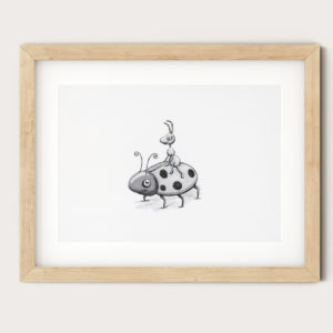 Art Print - Ladybird & Ant